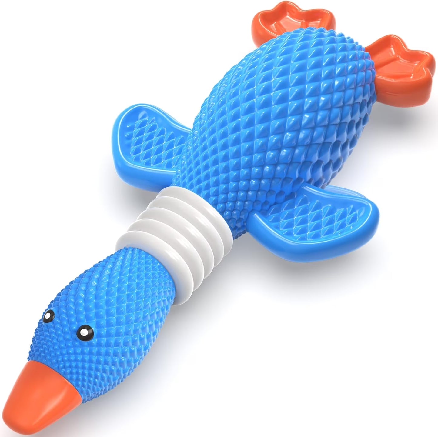 Upgraded Nylon Goose Dog Toys for Aggressive Chewers,Tough Dog Toys for Large Dogs Medium Breed,Durable Dog Chew Toys for Teething,Heavy Duty Bone Indestructible Dog Toys